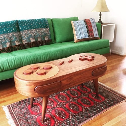8 Bit Table By Charles Lushear Seen At Private Residence Seattle