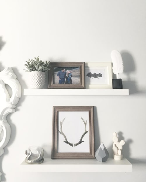 Antler Print | Prints by Kait De Wolff