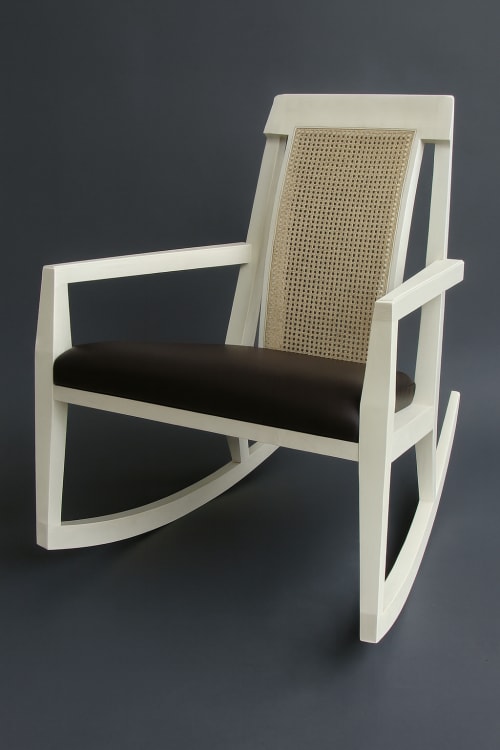 Bow-Back Rocker | Chairs by CraftsmansLife: Donald DiMauro Woodwork & Design