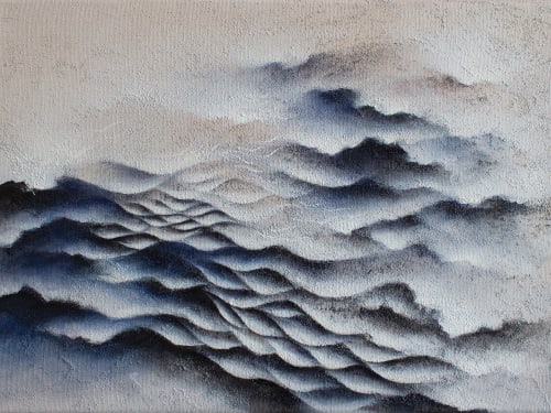 Broken darkness | Oil And Acrylic Painting in Paintings by Francesca Borgo