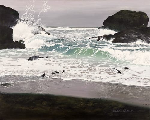 Tofino (Vancouver Island) | Paintings by Nikita Coulombe