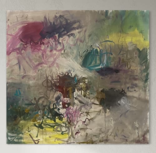 Inner Resistance | Oil And Acrylic Painting in Paintings by Gaby Castro Joffroy