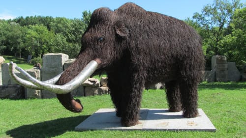 Wooly Bully | Sculptures by Artist Dale Lewis proves "It's OK for Fine Art to be Fun!" | Big Stone Mini Golf in Minnetrista