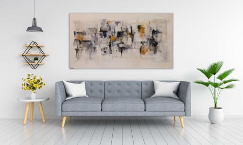 "Desert sunset" | Paintings by Shirly Maimom Art