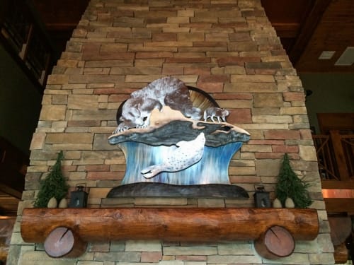 At the Breathing Hole 2 | Sculptures by Jeffrey H Dean