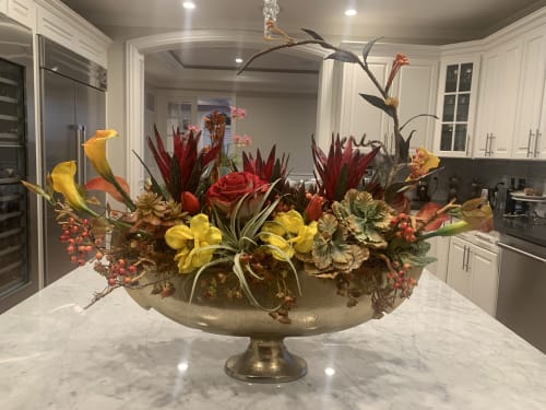 Silk floral arrangement | Floral Arrangements by Fleurina Designs