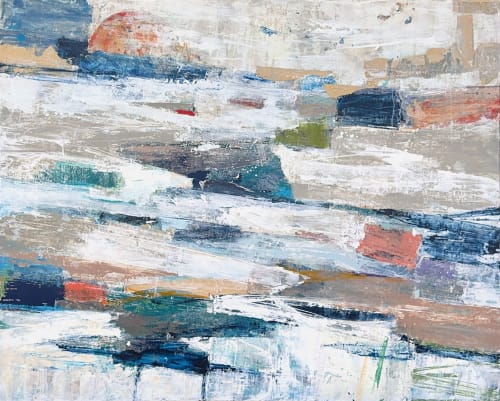 Winding Earth | Oil And Acrylic Painting in Paintings by Adam Collier Noel
