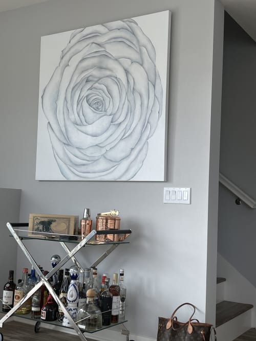 White Rose | Paintings by Katy Lynch