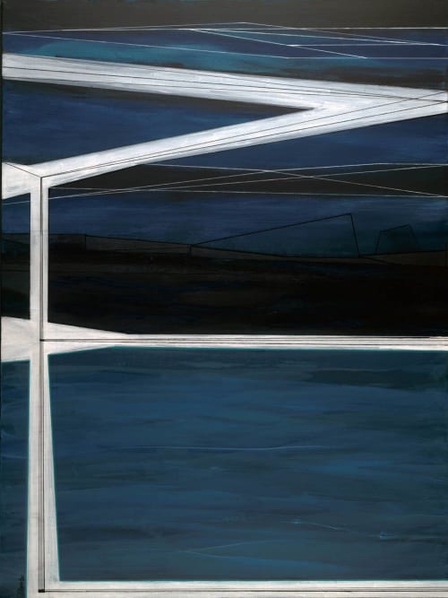 Aftermath | Oil And Acrylic Painting in Paintings by Leilani Norman Art & Design