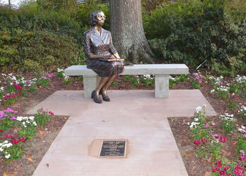 Eudora Welty | Public Sculptures by Ben Watts Sculpture | Millsaps College in Jackson