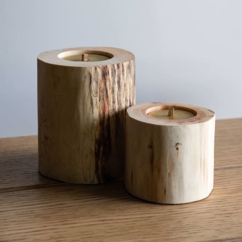 Ubud Wood Candle | Decorative Objects by Creating Comfort Lab