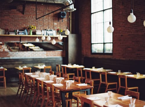 Communal Table Restaurant Lighting | Pendants by Southern Lights Electric | Rolf and Daughters in Nashville
