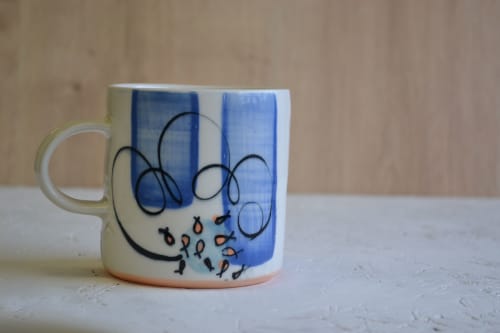 Seaside Edition 10oz | Cups by Natasha Swan Ceramics | Private Residence in Whitehead