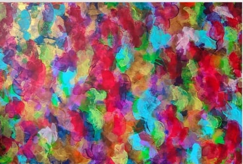 Kaleidoscope | Paintings by Soulscape Fine Art + Design by Lauren Dickinson