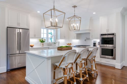 Simply White Kitchen Makeover | Furniture by Walker Woodworking