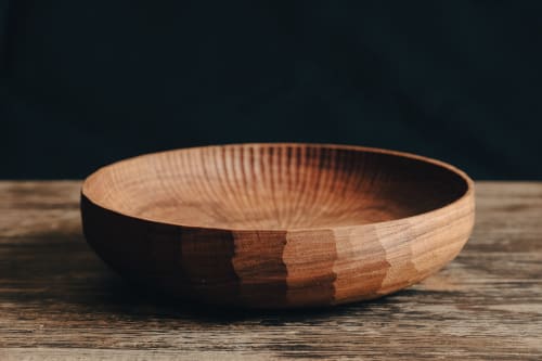 Carved Cherry Bowls | Dinnerware by Big Sand Woodworking