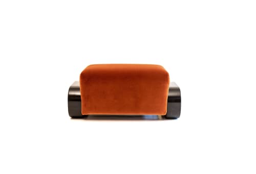 Cayenne Ottoman | Benches & Ottomans by Marie Burgos Design and Collection | Independent Lodging Congress, in the William Vale NYC in Brooklyn