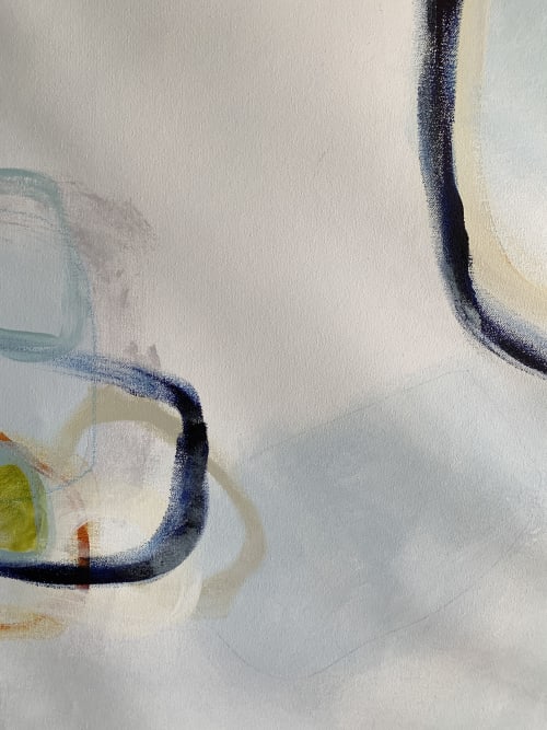 Beach Town 2 | Paintings by Darlene Watson Abstract Artist