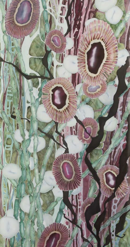 Mr. Limpet's Secret Garden (Available as Print) | Oil And Acrylic Painting in Paintings by Cudra Clover