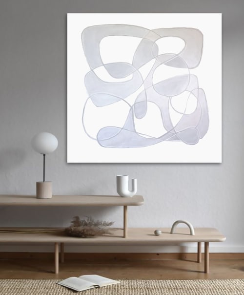 SOLD - 'iSAMU' original abstract painting by Linnea Heide | Paintings by Linnea Heide contemporary fine art