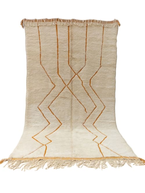 Handwoven Wool Berber Rug – Authentic Moroccan Style Area | Area Rug in Rugs by Marrakesh Decor