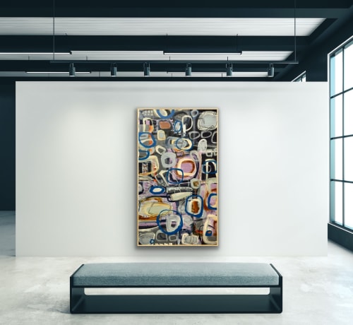 I'd Move Heaven and Earth For You 🔴 | Oil And Acrylic Painting in Paintings by Darlene Watson Abstract Artist