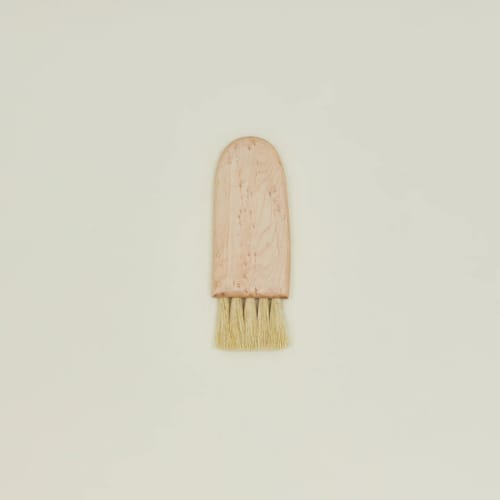 Birdseye Maple Short Brush | Bench Brush | Tampico | Sweeper | Decorative Objects by S W E V E N