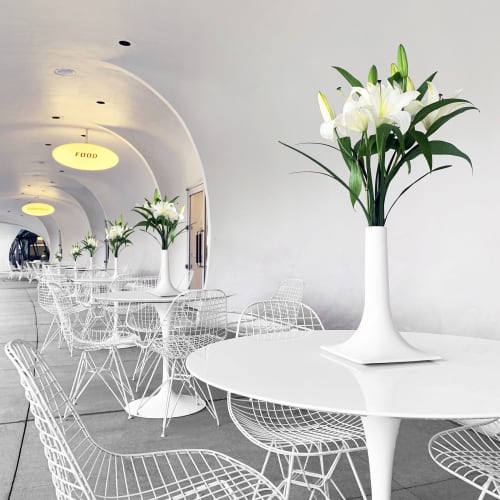 Modern Ceramic 12 Inch Vase - Pandemic Design Studio | Vases & Vessels by Pandemic Design Studio