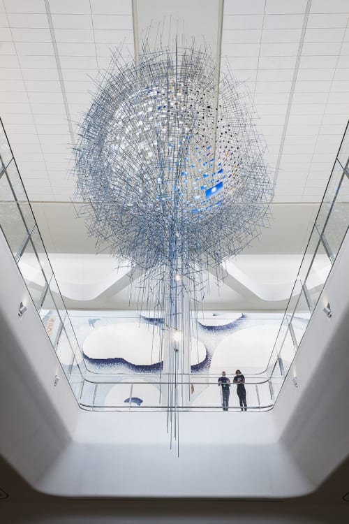 Shorter than the Day | Public Sculptures by Amuneal | LaGuardia Airport in New York