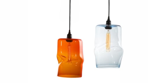 Slumped Pendant Light | Pendants by Esque Studio
