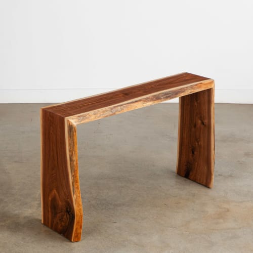 Custom Walnut Console Table | Tables by Elko Hardwoods