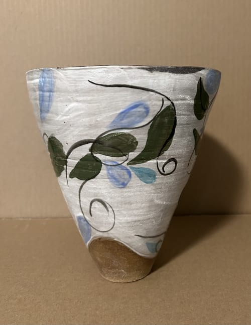 Tall Tapered Vase | Vases & Vessels by Feats Of Clay