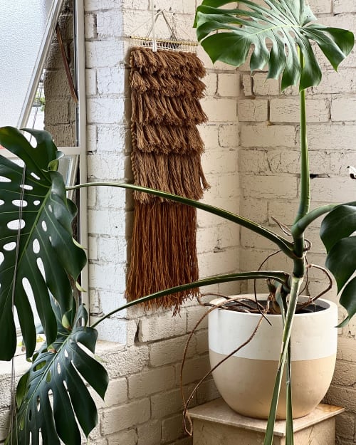 Waterfall | Macrame Wall Hanging in Wall Hangings by Maryanne Moodie