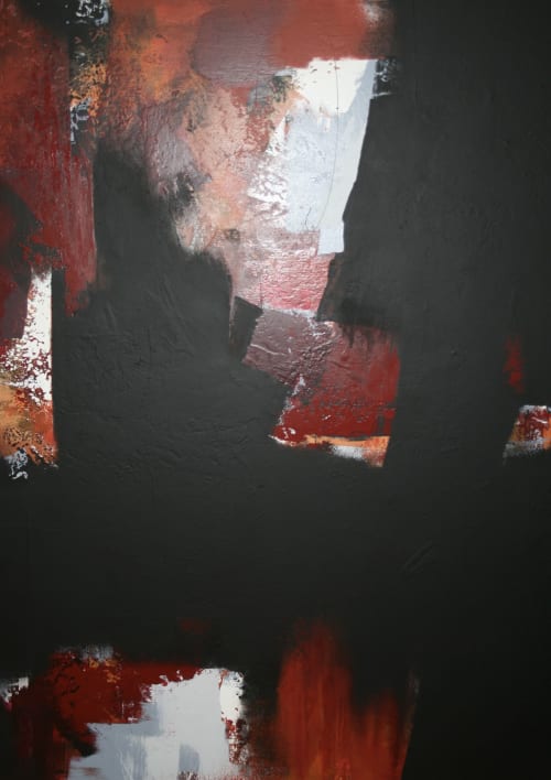 Hot Tin Roof #2 | Mixed Media in Paintings by Jan Jahnke