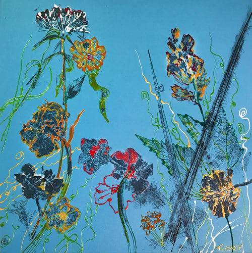 Pressing Garden | Paintings by Catherine Twomey