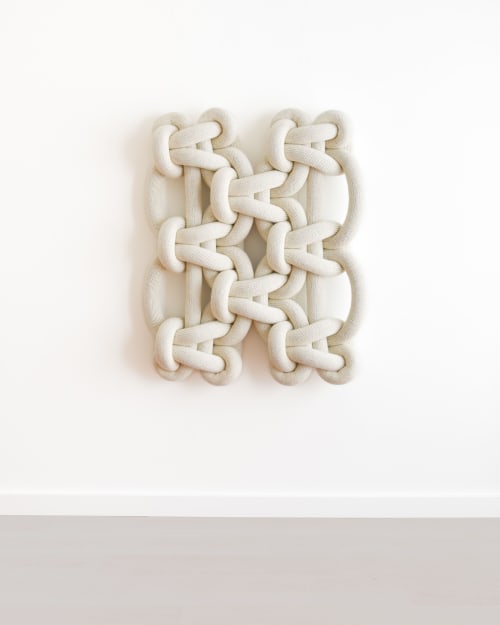 KNITKNOT - nubes | Wall Sculpture in Wall Hangings by Tamar Samplonius