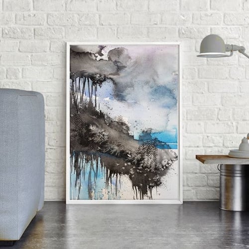 Leave It All Behind | Watercolor Painting in Paintings by Brazen Edwards Artist