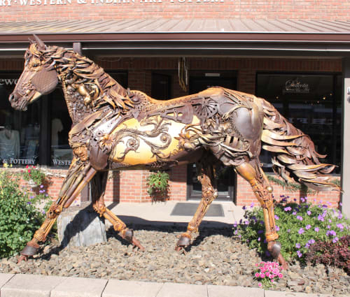 Iron Star | Public Sculptures by John Lopez