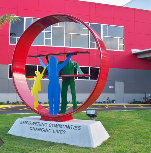Equality | Public Sculptures by Every public art work is designed to  capture aspects of the site's history in order to ,create a sense of place. | Urban League-Fort Lauderdale in Fort Lauderdale