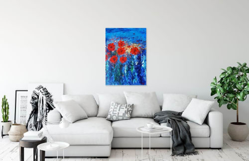 Happiness comes around | Paintings by Elena Parau