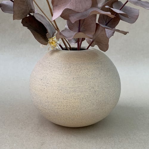 Handmade stoneware bud vase | Vases & Vessels by AskewPottery - Dina Son | London in London