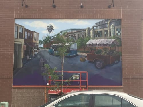 Sprouts Mural | Murals by Michele Brown | Sprouts Farmers Market in Denver