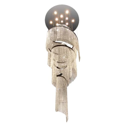 JT106 TWISTER | Chandeliers by alanmizrahilighting | New York in New York