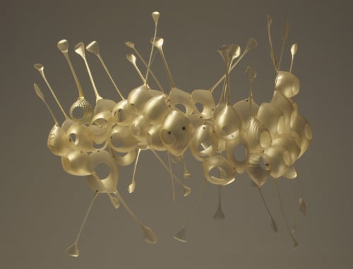 Goldrush | Wall Sculpture in Wall Hangings by Aurora Robson