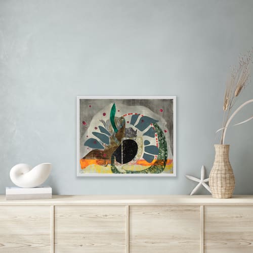 Illustrious Discovery | Mixed Media by Nastia Craig