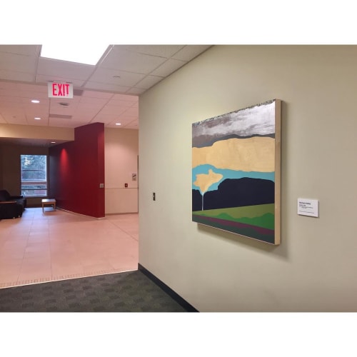 Distant Falls | Paintings by Michele Kishita | Howard Gittis Student Center in Philadelphia