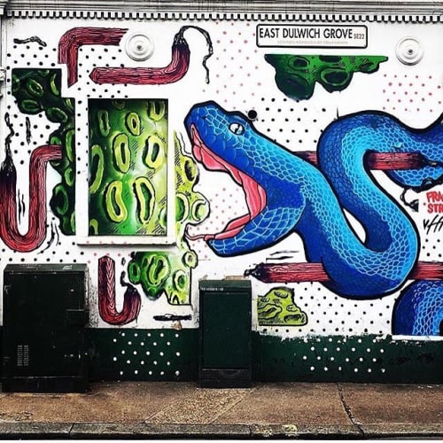 Wall Mural | Street Murals by Frankie Strand