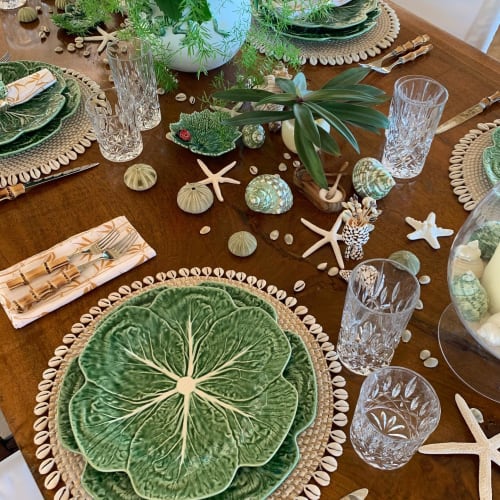 Green Tablescape | Tableware by Cosima Interiors