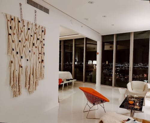 Wall Art Fiber Art | Macrame Wall Hanging in Wall Hangings by Ranran Design by Belen Senra