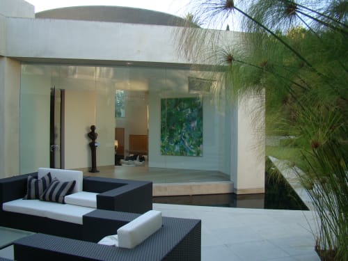 Giverny | Paintings by Amadea Bailey | Private Residence, Brentwood, Los Angeles, CA in Los Angeles